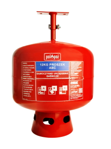 MOBIAK Samoczynne urządzenie gaśnicze SUG-12x ABC 12kg na 10m2