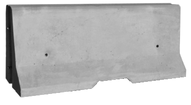 U-14b bariera betonowa BPPS-2 jednostronna separator