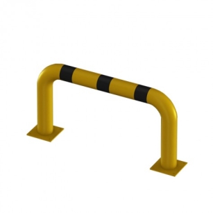 Odbojnica liniowa Ø114,3 wysokość 600 mm, długość 1200 mm