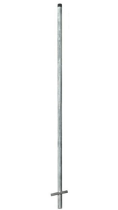 Słupek do znaków drogowych Ø 60,3 mm ścianka 2,0, L - 3,8 mb