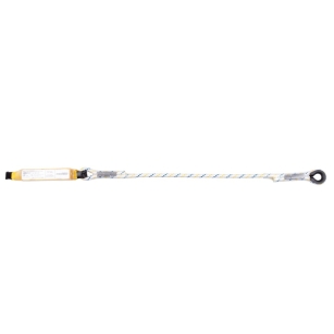 BW100SCF-LB101 - Amortyzator bezpieczeństwa z linką do pracy na rusztowaniach i zatrzaśnikami AZ003, AZ023 - 0.9 m