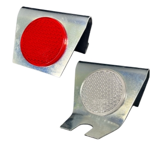 Odblask bariery drogowej uchwyt metalowej dwustronny OBD-9