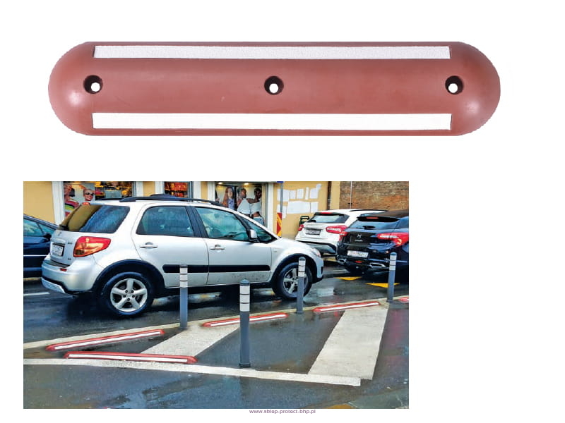 Hol-separator 120 cm czerwony