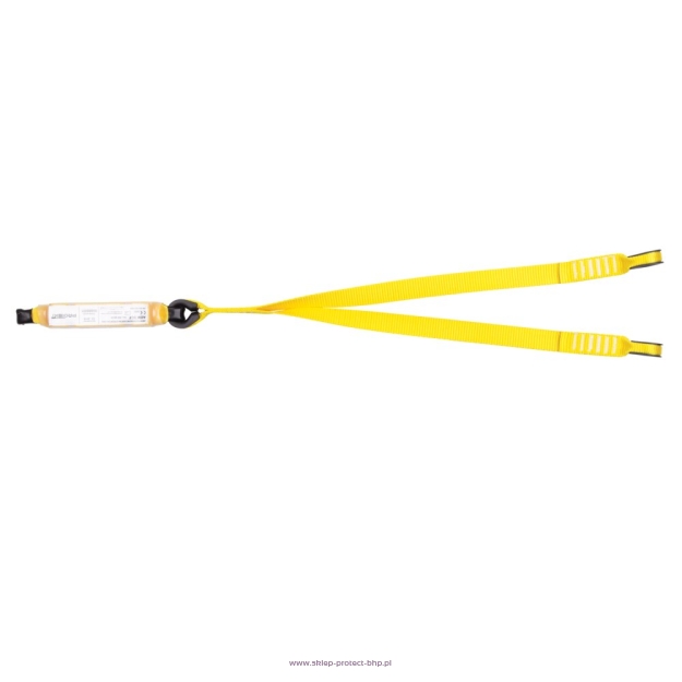 Amortyzator bezpieczeństwa z podwójną taśmą do pracy na rusztowaniach BW100SCF-2T