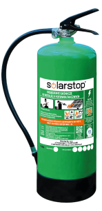 SOLARSTOP 9L - GAŚNICA, URZĄDZENIE GAŚNICZE DO INSTALACJI FOTOWOLTAICZNYCH