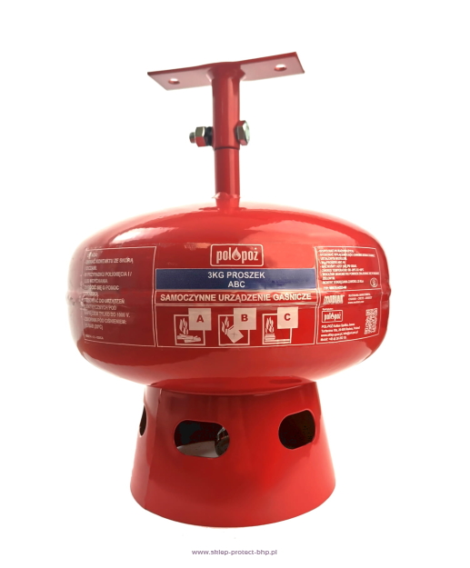 MOBIAK Samoczynne urządzenie gaśnicze SUG-3x ABC 3kg