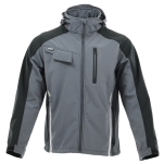Jasnoszara kurtka SOFTSHELL STANDARD PLUS