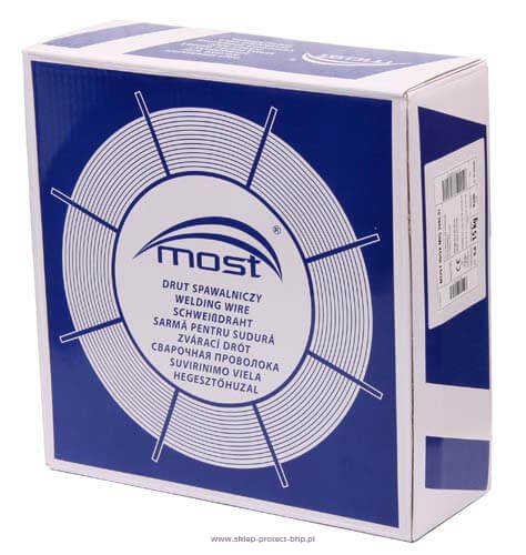 Drut elektrodowy MOST SG3 ITM fi 1,6 - szpula 15 kg