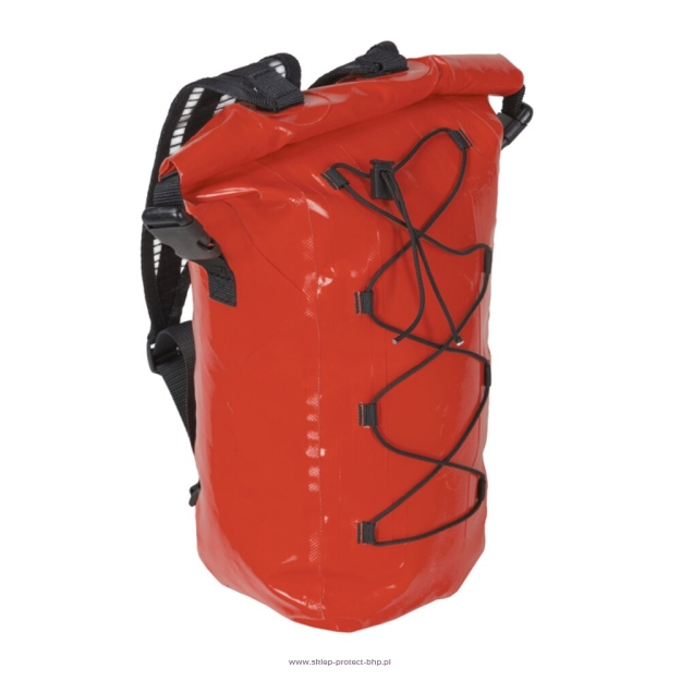 Czerwony worek Dry bag z szelkami WX 007