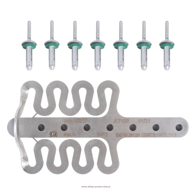 Punkt kotwiczenia do blachy trapezowej