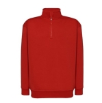 Czerwona bluza męska HALF ZIP JHK
