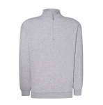 Szara bluza męska HALF ZIP JHK