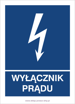 Znak elektryczny HG019