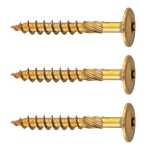 Punkt kotwiczenia z hakiem pod dachówkę (punkt kotwiczenia + zestaw montażowy do drewna 3 szt. 8x45 stal ocynkowana) AT 402 - elementy montażowy
