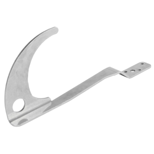 AT 402 - Punkt kotwiczenia z hakiem pod dachówkę (punkt kotwiczenia + zestaw montażowy do drewna 3 szt. 8x45 stal ocynkowana)