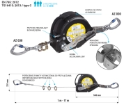 CHL 200 - Przenośna pozioma lina kotwicząca - 3