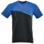 Niebiesko-szara koszulka T-shirt COMFORT PLUS