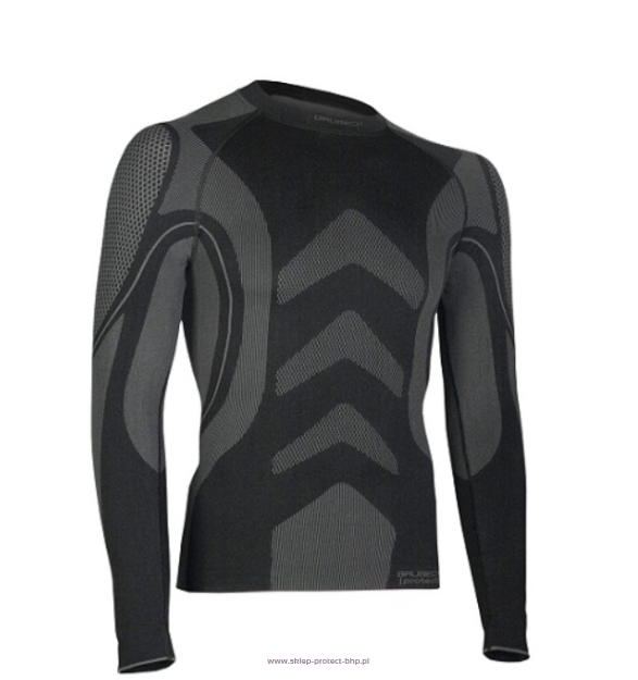 Bielizna termoaktywna – bluza czarna Rozmiar XL