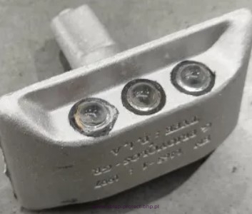 Aluminiowy element odblaskowy MINI 