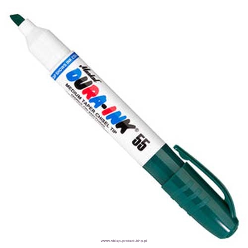 Zielony marker ze średnią końcówką DURA-INK 55