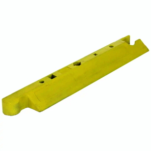 Separator drogowy element środkowy żółty 113x24x8 cm