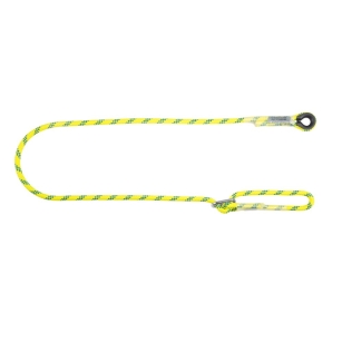 LB 100 HV - Linka bezpieczeństwa HV regulowana bez zatrzaśników, kolor zielony HV wysokowidzialny