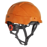 Pomarańczowy przemysłowy hełm ochronny ATRA 10V