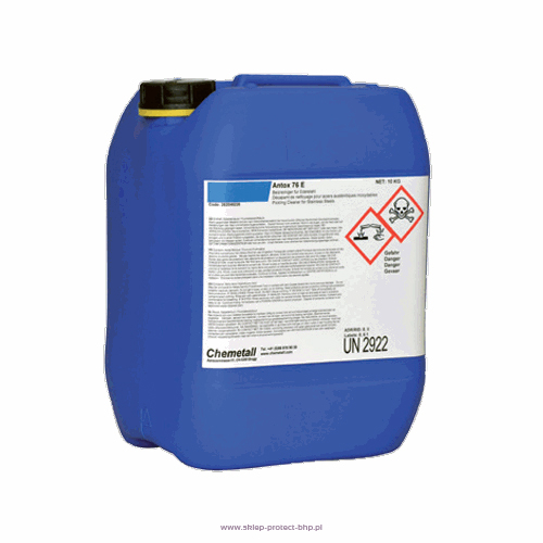 Środek do usuwania rdzy ANTOX 76 E 10 kg