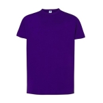 Fioletowy T-SHIRT MĘSKI TSRA 150 REGULAR 