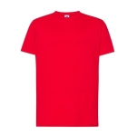 Czerwony T-SHIRT MĘSKI TSRA 150 REGULAR 