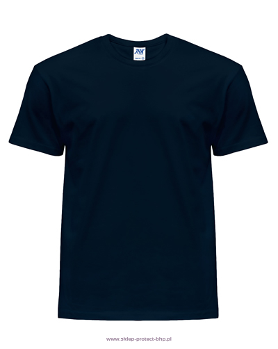 Czarny T-SHIRT MĘSKI TSRA 150 REGULAR 