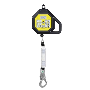 CR 260HV - Urządzenie samohamowne do pracy w pionie i poziomie z amortyzatorem tekstylnym - kolor czarny