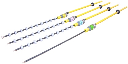 Akustyczno-optyczny wskaźnik napięcia (z uchwytem izolacyjnym) AOWN 6/1 0,23-1,2kV