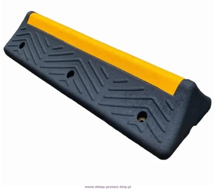 TRUCK STOPER 100x30x15 cm czarno/żółty