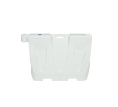 Biała bariera New Line 80 cm