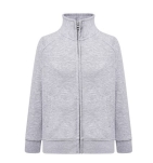 Szara bluza dziecięca KID FULL ZIP JHK