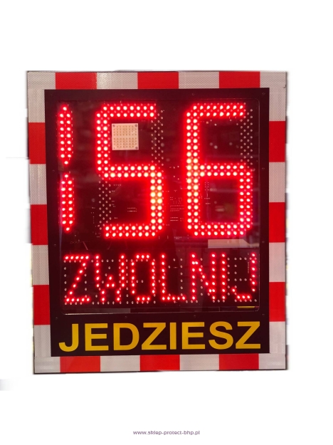 Solarny radar prędkości SPEED LUX
