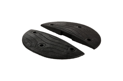 Zakończenie progu podrzutowego 400x230x50mm SALAMANDRA czarny