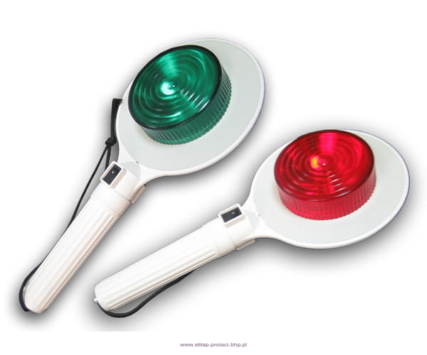 Lizak świetlny, tarcza do kierowania ruchem LED