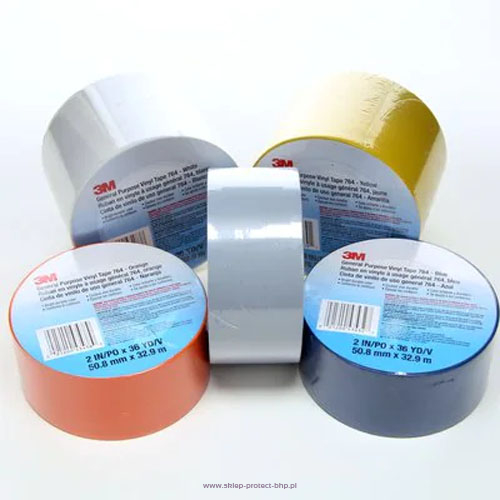 3M™ Uniwersalna taśma winylowa 764i Czarna (50 mm x 33 m)