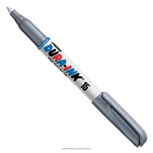 Srebrny marker z cienką końcówką DURA-INK 15