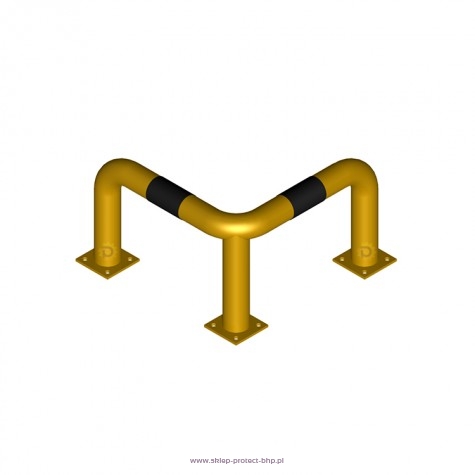 Odbojnica typu L fi 76,1 wysokość 300 mm