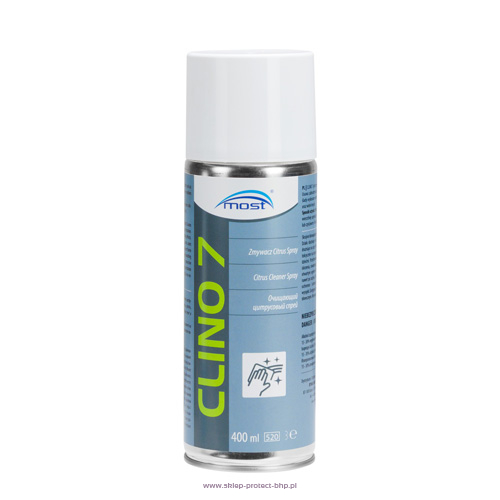 Zmywacz Citrus Spray CLINO 7 MOST aktywna piana 400 ml