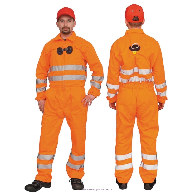 Kombinezon z szelkami bezpieczeństwa
