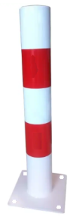 Słupek U-12c przykręcany do podłoża