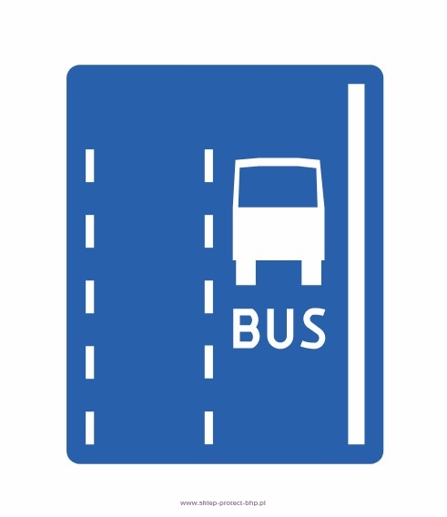 D-12 pas ruchu dla autobusów