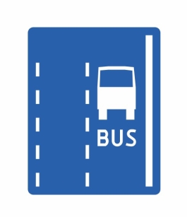 D-12 pas ruchu dla autobusów