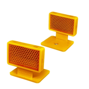 Odblask bariery drogowej tymczasowej plastikowy dwustronny OBD-8