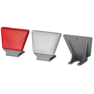 Odblask bariery drogowej betonowej - uchwyt plastikowy jednostronny OBD-3