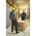 Niebieskie pasy do przenoszenia ciężkich przedmiotów - zastosowanie